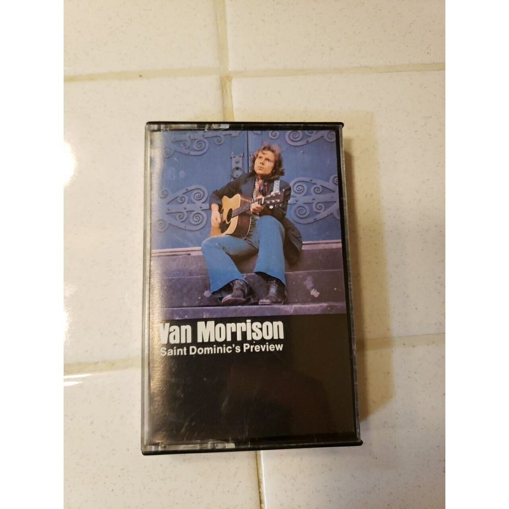 VAN MORRISON SAINT DOMINIC'S PREVIEW Cassette Tape Reissue Rock Folk Rare
